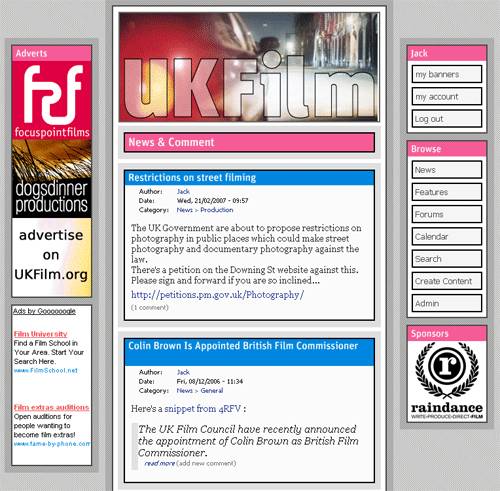 ukfilm website